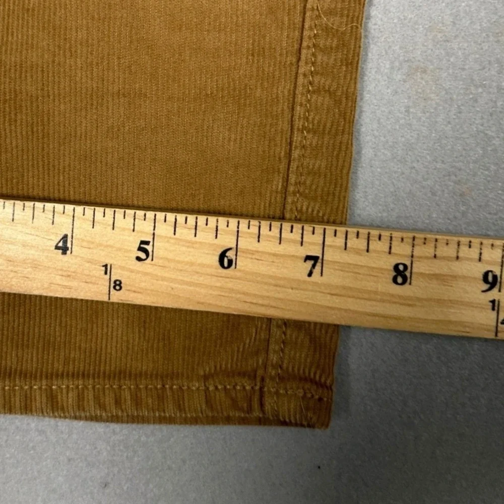 J Crew Pants Mens 32X30 Brown Camel Mercantile Flex Slim Fit Corduroy 5-Pocket